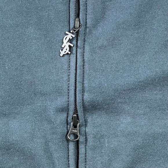 Triple Five Soul Track Jacket Full Zip-Up Y2K Streetwear Black Women's L VTG NWT - Picture 6 of 14